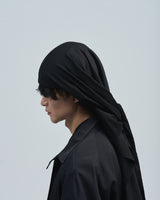 BED j.w. FORD "Kuro – Black" Du-rag Cap｜ベッドフォード "クロ – ブラック" ドューラグキャップ メンズモデル着用