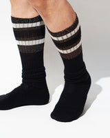 Glitter Loose Socks – Black