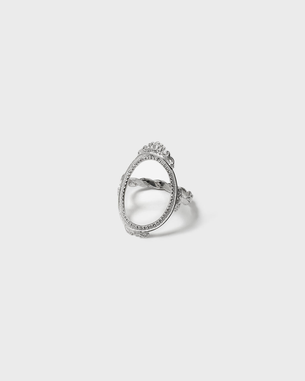 Silver Mirror Ring