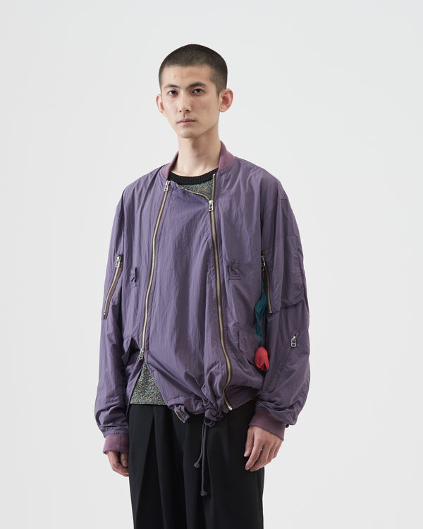 Double-Zip MA-1 Ver.2 – Purple