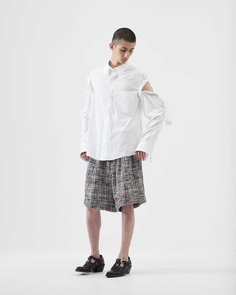 Double-Sleeve Shirts – White